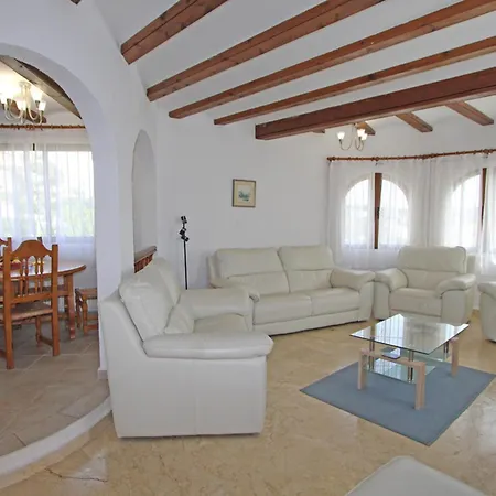 Villa Confortable Con Piscina Privada Y Aire Acondicionado En Moraira - Hisp-216-226