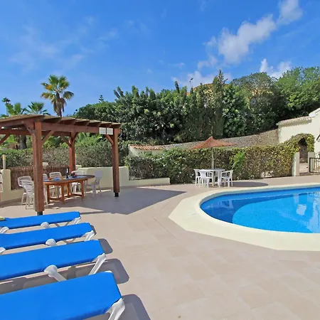 Confortable Con Piscina Privada Y Aire Acondicionado En Moraira - Hisp-216-226 *