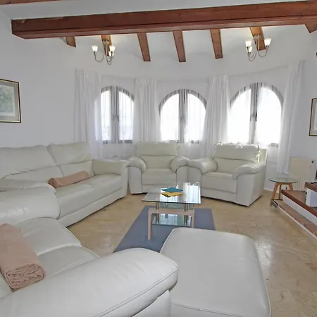 Confortable Con Piscina Privada Y Aire Acondicionado En Moraira - Hisp-216-226 *