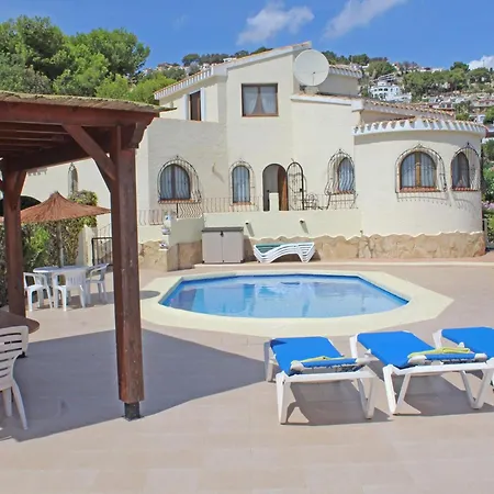 Confortable Con Piscina Privada Y Aire Acondicionado En Moraira - Hisp-216-226